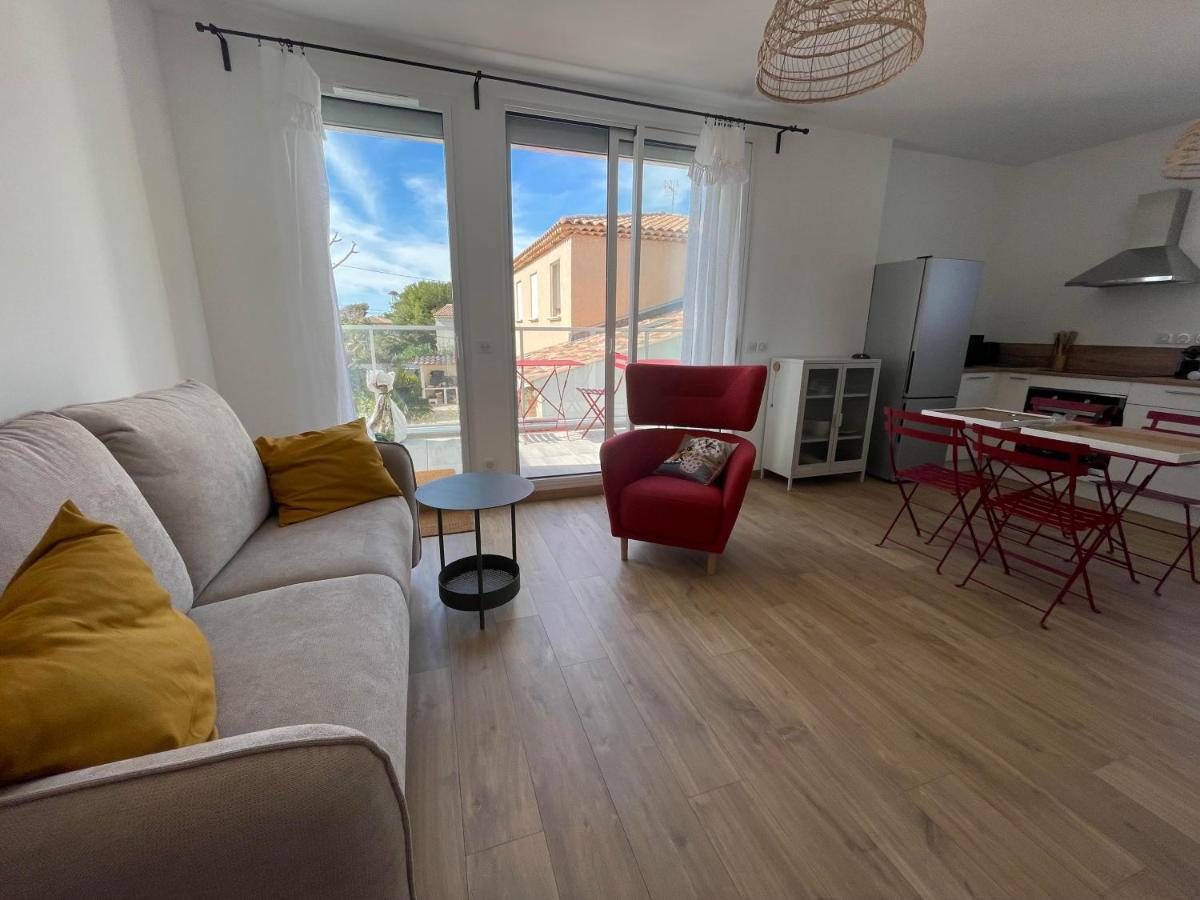 Appartement T2 Piscine Et Plage カリー・ル・ルエ エクステリア 写真