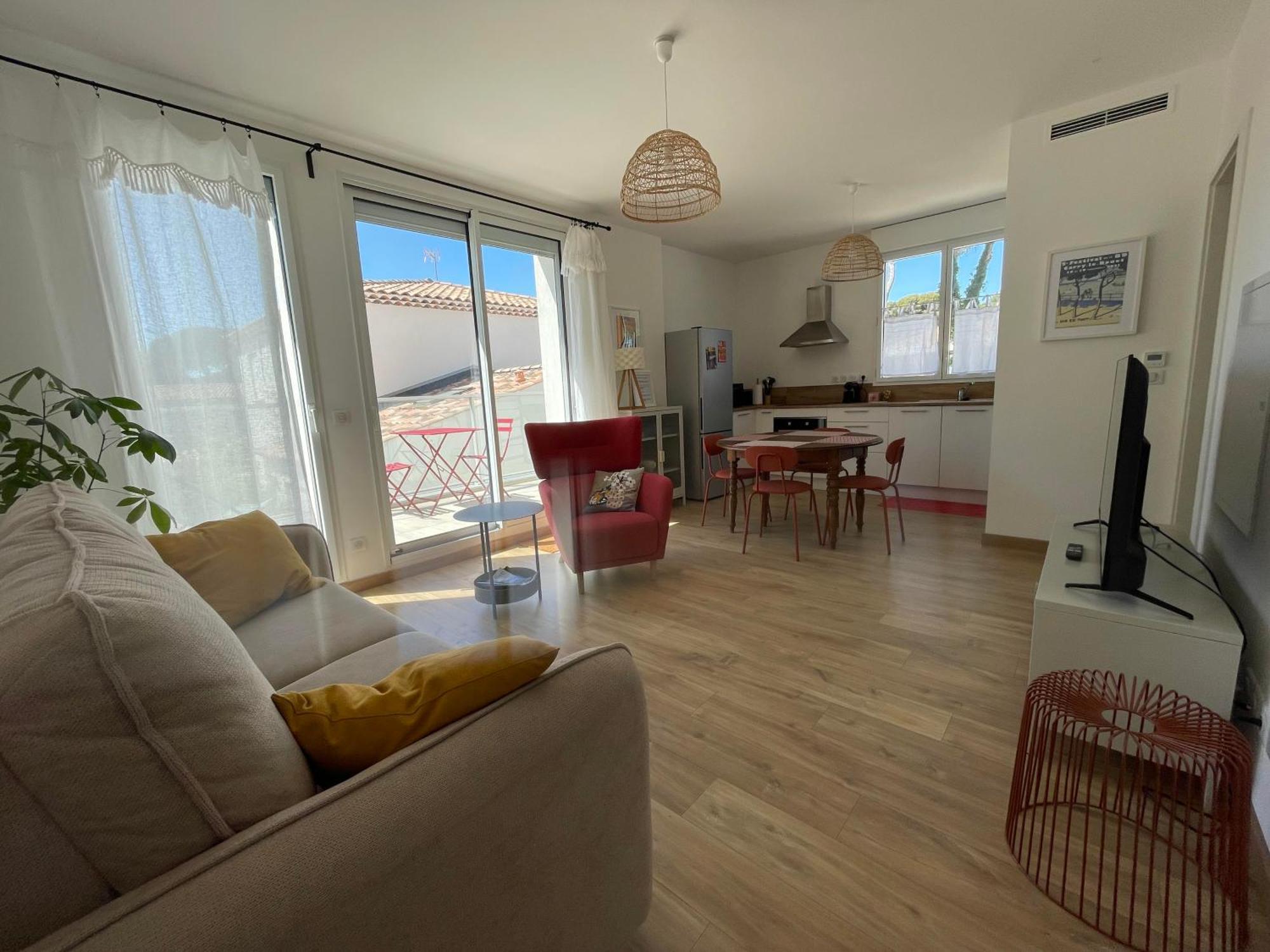 Appartement T2 Piscine Et Plage カリー・ル・ルエ エクステリア 写真